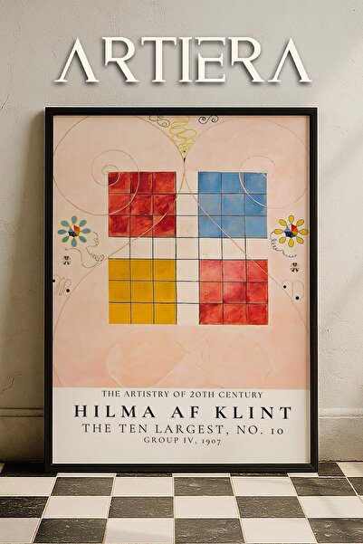 HİGUERA Hilma af Klint 1862-1944 Μοντέρνα Αφηρημένη Επιστημονική Τέχνη Πίνακα...