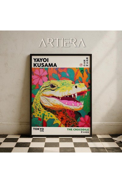 HİGUERA Yayoi Kusama Διάσημος Ζωγράφος Πολύχρωμος Μαξιμαλιστής Ζωγραφική τοίχ...