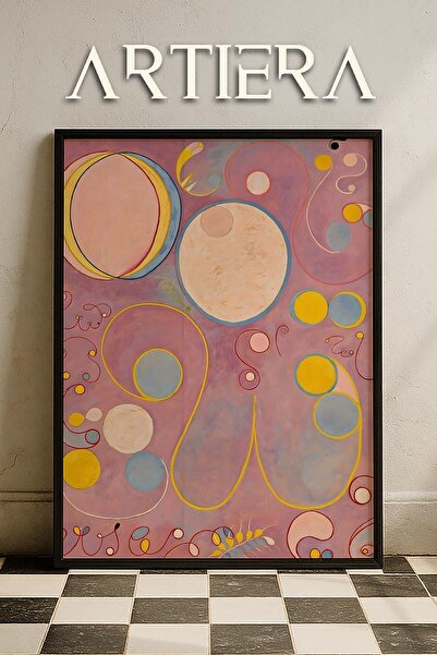 HİGUERA Hilma af Klint 1862-1944 Μοντέρνα Αφηρημένη Επιστημονική Τέχνη Πίνακα...