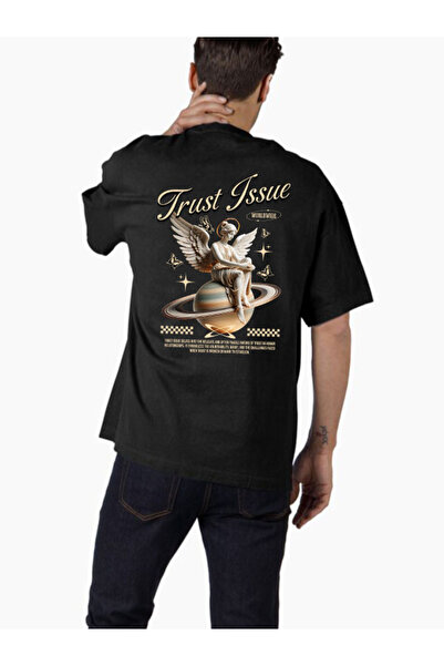 COMVİCHO تي شيرت كبير الحجم مطبوع بتصميم streetwear120 للجنسين