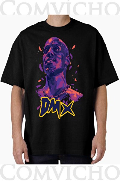 COMVİCHO Unisex Dmx V1 Design Printed Oversize T-Shirt