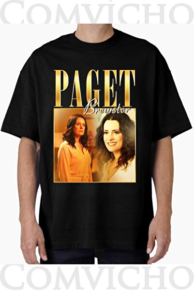 COMVİCHO تي شيرت مطبوع بتصميم Paget v1 للجنسين