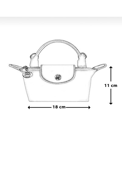 timelessbag Le Plıage Pouch With Handle / Kadın El ve Omuz Çantası