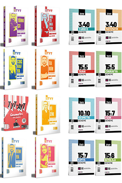 Benim Hocam Yayınları 2026 Tyt Tüm Dersler 8 Kitap Video Çözümlü Soru Bankası...