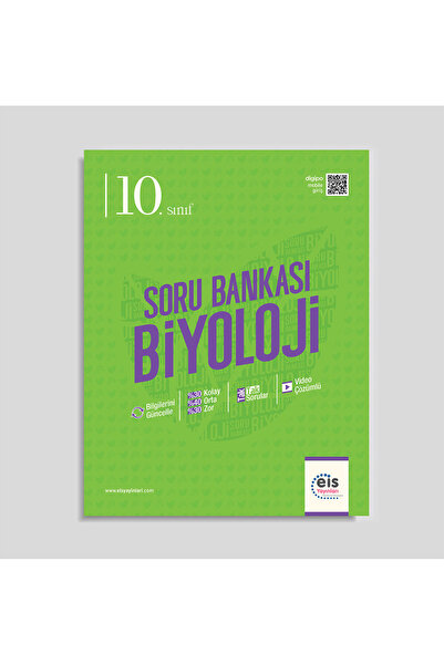 eis Yayınları 10.Sınıf - Soru Bankası - Biyoloji /