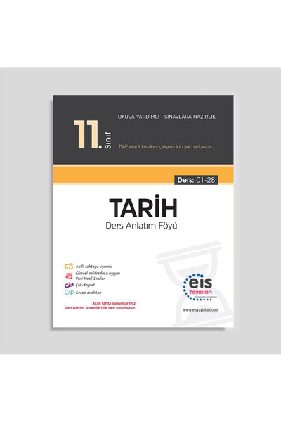 eis Yayınları 11. Sınıf - DAF - Tarih /