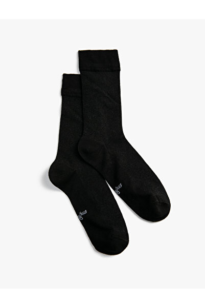 Koton Basic Socks with Embroidery Detail