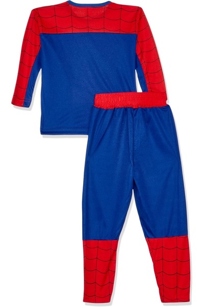 Toybox Comfortable Spiderman Costume Dress For Kids, Size M(110-120cm)