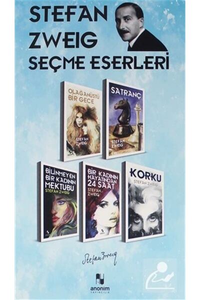 Genel Markalar Stefan Zweig En Çok Okunan Seçme Eserleri Seti - 5 Kitap Takım...