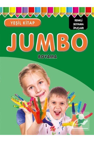 Parıltı Yayıncılık Jumbo Coloring - Green Book