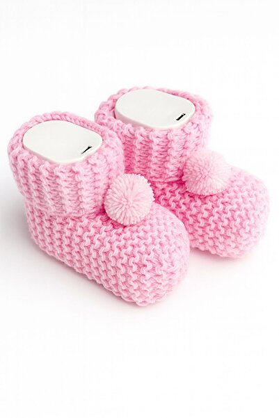 mini mia Yumuşak Örgülü Bebek Patik Sıcacık ve Sevimli