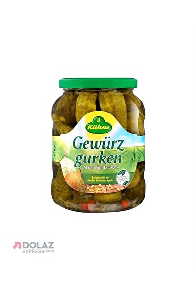 Kühne Turşu Gewurz Gurken 670 Gr.