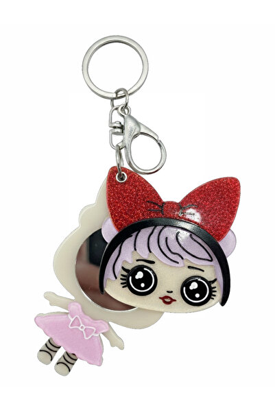 Livenda Shop Lol Doll Mirrored Keychain, Bag Ornament, Bag Accessory, Lol The...
