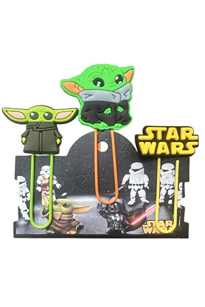 Buki'nin Atölyesi مجموعة من 3 قطع من علامات الكتب / مشابك الورق من ستار وورز ...