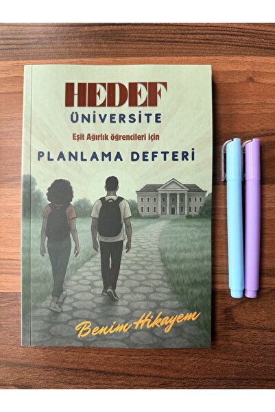 NovoMundo Hedef Üniversite Eşit Ağırlık Öğrencileri için Planlama Defteri-Ben...