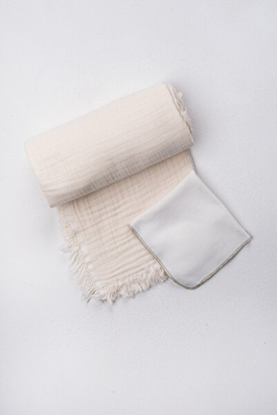 Lamonde 100X110 cm 4 Layer 100% Cotton Children's Muslin Blanket