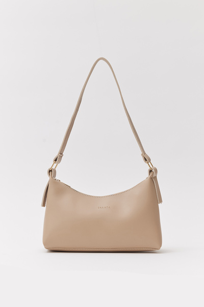 Shanta Geantă baghetă zilnică de mână și de umăr pentru femei, din piele arti...