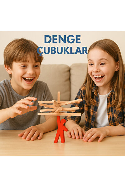 Play Wood لعبة للأولاد من الخشب الرقائقي، قضبان توازن خشبية، ألعاب تعليمية للفتيات