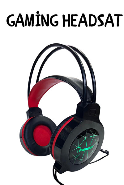 SNRELK sencrom X5 RGB GAMİNG OYUNCU KULAKLIĞI MİKROFONLU 3,5MM
