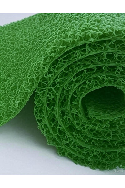 HOBBYHANE Kıvırcık Paspas Kaymaz Taban Halı Yolluk Kapı Önü Paspası 14 mm kal...