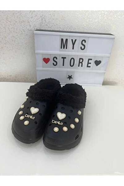 Akınal Bella Dámské zimní pantofle ve stylu Stone Crocs