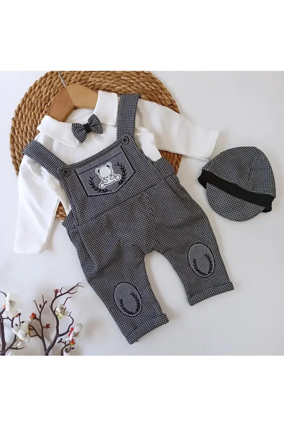 MİLAYS LİFE HOME COLLECTİON بذلة Murat Baby Slopet (اختر مقاسًا أكبر بدرجة واحدة