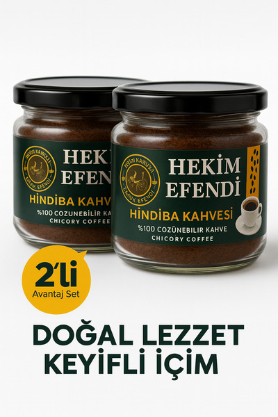 HEKİM EFENDİ Hindiba Kahvesi - (80 Kullanım) Net :200gr