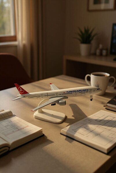 FREFLY Boeing 737-800 THY Metal Model Uçak (1/250)