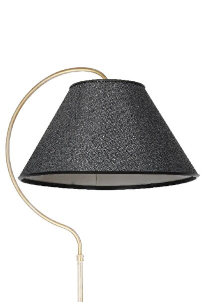 VENON Aydınlatma Lambader Elips Krem Sarı Patine Koyu Gri