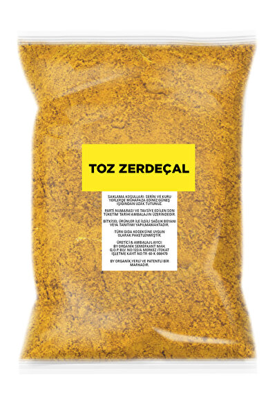 BY ORGANİK Zerdeçal Toz 100 gr ( Katkısız )