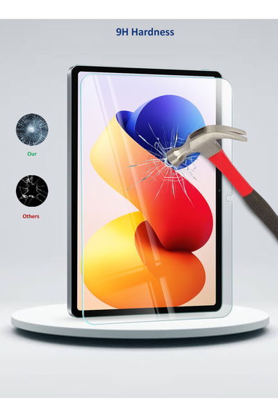 Wtech Xiaomi Redmi Pad 2 Pro 2025 (12.1 inch) Premium Series Curved Edges Tempered Glass - Clear