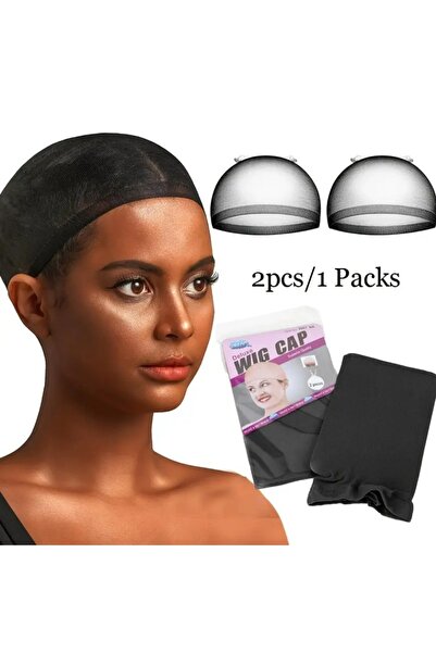 Mina Peruk SİYAH BONE Peruk Takım Bonesi & Filesi - Siyah - 1 Paket / 2 Adet ...