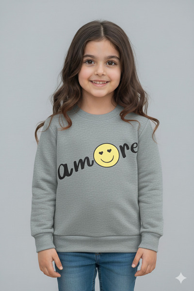 KMK Hanorac pentru fete de calitate cu 2 fire (SE RECOMANDĂ MĂRIMEA 1 MĂRIME ...