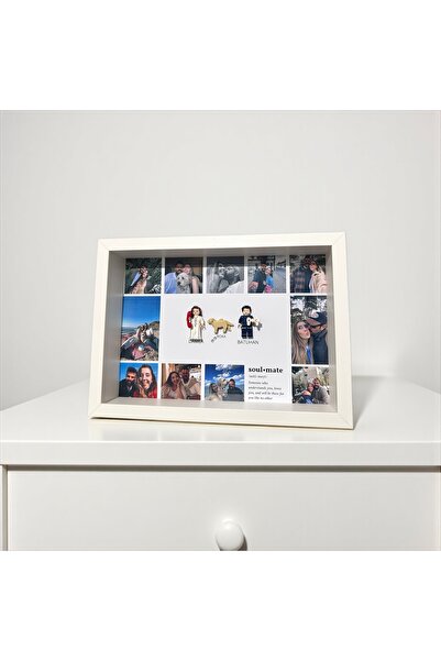 glownux Kişiye Özel Lego Figürlü Tablo,Hediye Çerçeve,Hediye,Kişiye Özel Anı ...