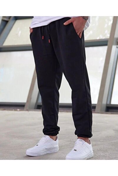 Relax family xf Erkek Yazlık Pamuklu Lastikli Paça JoggerEşofman Altı
