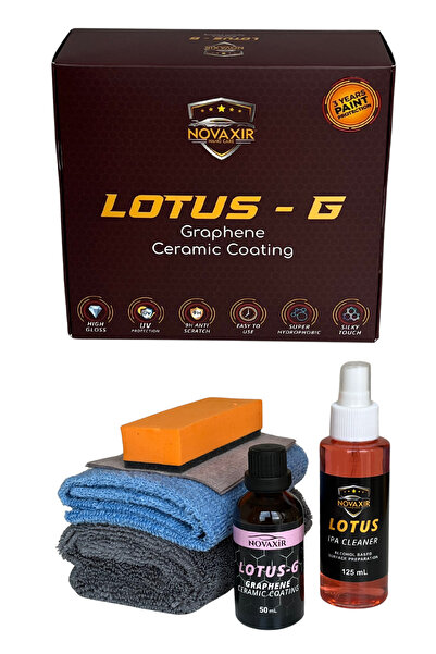 Genel Markalar LOTUS-G 9h Grafen-Seramik Seti, Ipa Cleaner, 3-yıl Boya Koruma Hidrofobi Ultra Parlaklık