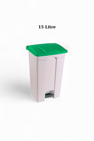 StarLoft Slim Pedallı Çöp Kovası 15 Lt - Iç Ve Dış Mekan Çöp Kutusu- Atık Kutusu
