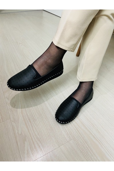 OFLAMAZ Women's Shoes Ballet Flats Sole Hand-Stitched Stylish Comfortable Suitable for Daily Wear