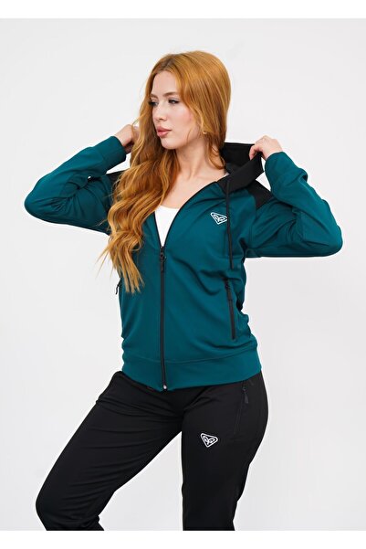 LF LAST FASHION Σετ γυναικεία αθλητική φόρμα με κουκούλα 2 τεμαχίων