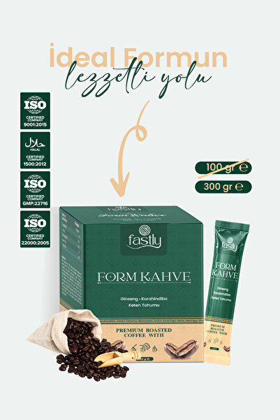 FASTLY Form Kahve - 300 Gram 30 Şase
