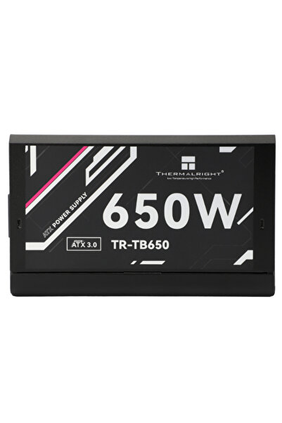 ThermalRight مزود طاقة غير معياري TR-TB 650 S 80+ برونزي - أسود