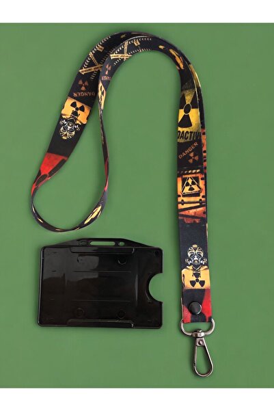 Staffy Radyoloji Temalı Boyun Askı Ipi Ve Kartlık