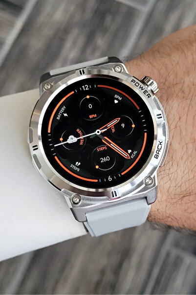 Daniel Klein Gri Renk Android ve İphone Uyumlu Değiştirilebilir Kordonlu Akıl...