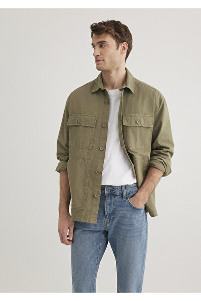 Mavi Χακί Πουκάμισο Loose Fit / Loose Relaxed Fit 0211273 -71559