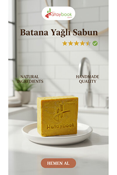 Hataybook Batana Yağı Sabunu 7 Adet 900g