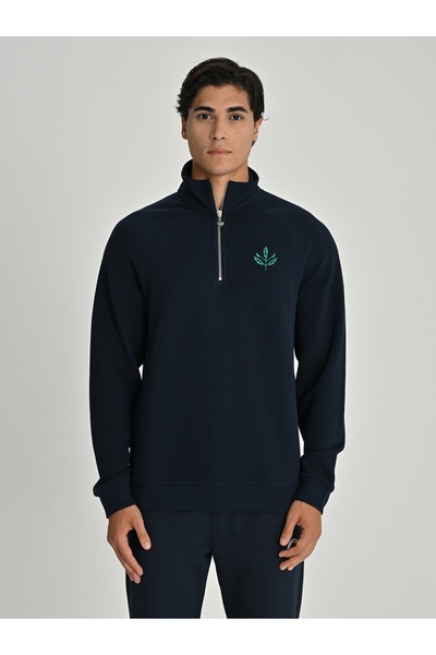 Fenerbahçe S.K. 25/26 Trend Gipe Erkek Суитшърт LACİVERT