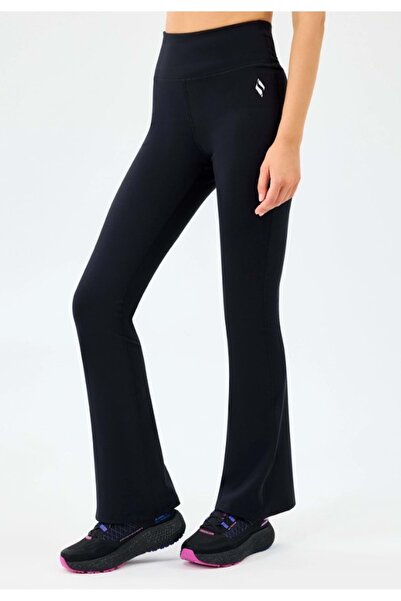 SKECHERS W Basic Flare Legging S2510201-3817 Γυναικείο κολάν ΜΑΥΡΟ