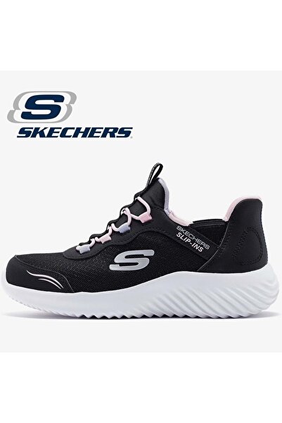 SKECHERS Обувки за ходене Bounder Bungee Slip-On Walking Shoes 303585L