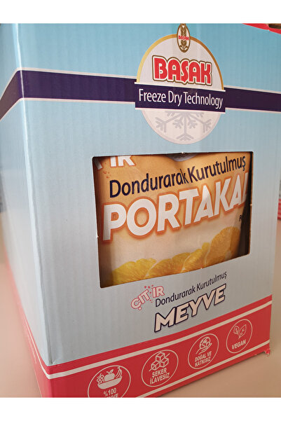 BAŞAK FREEZE DRİED-DONDURARAK KURUTULMUŞ PORTAKAL 16 gr. X 6 Adet