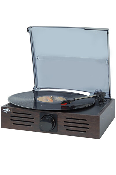 Midex Mtx-106bn Nostaljik Retro Pikap Plak Çalar (BLUETOOTH AUX HOPARLÖRLÜ 3 DEVİR) I?ğne Dahil